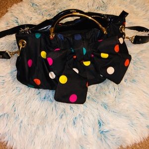 Lulu Guinness over the shoulder purse/handbag